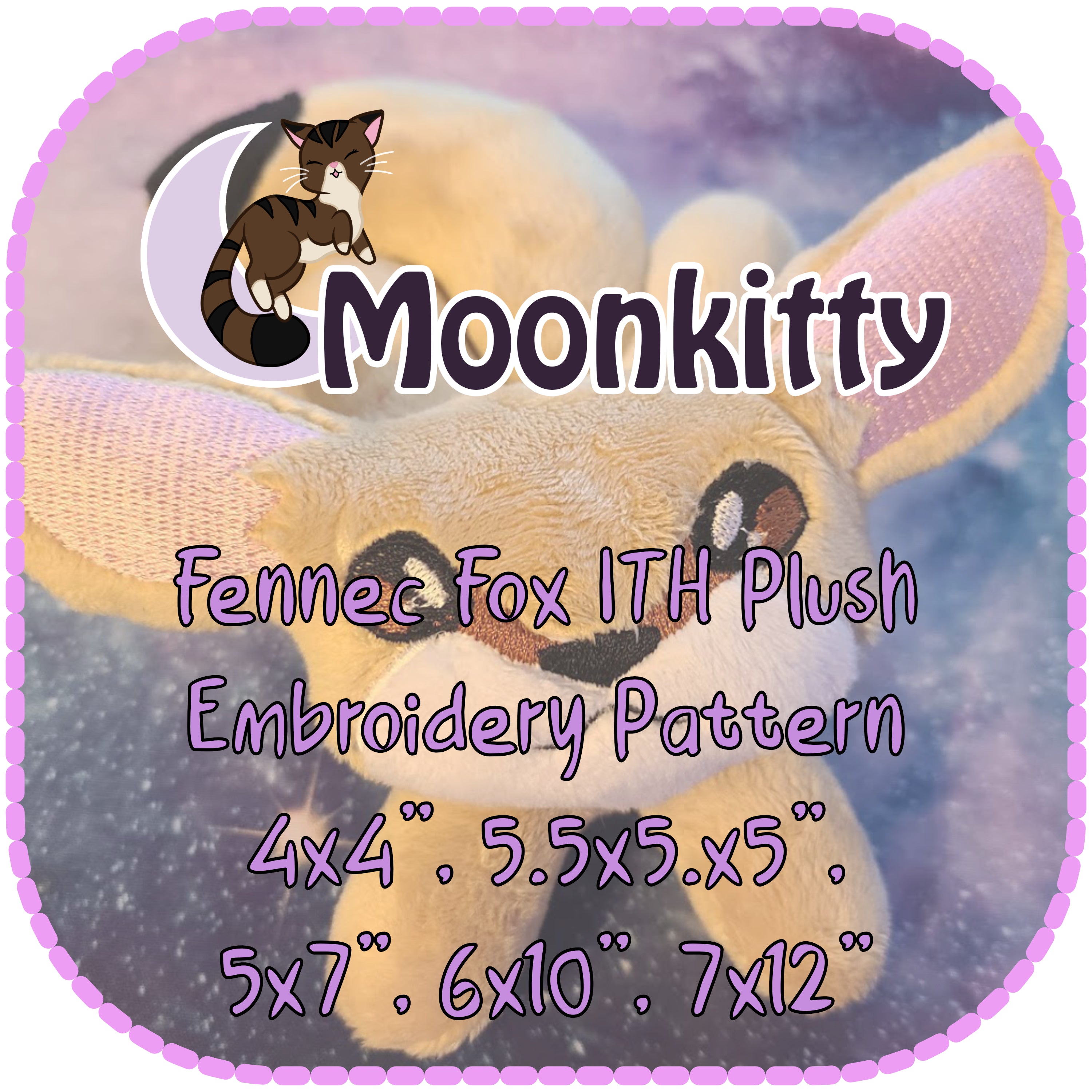 Fennec Fox Plush Pattern fennec-fox-plush-pattern